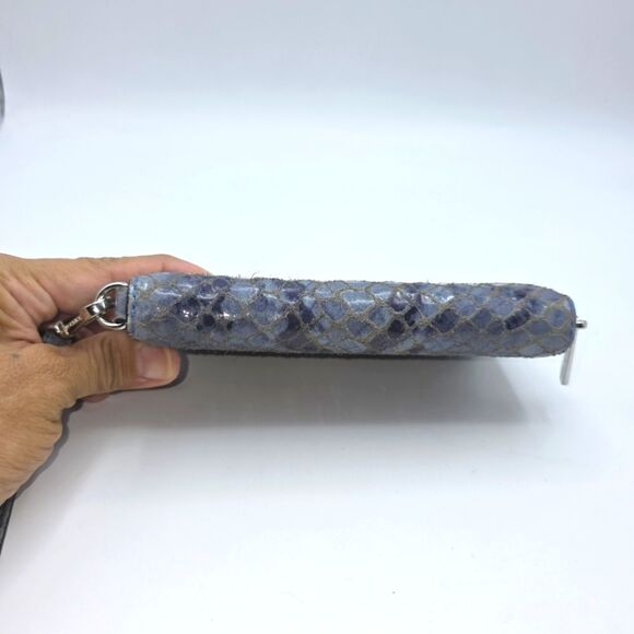 Michael Kors Snakeskin Embossed Wallet Wristlet - Picture 11 of 16